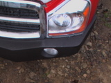 Dodge Durango: силовой передний бампер с туманками