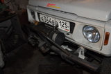 Suzuki Jimny: передний бампер с лебедкой